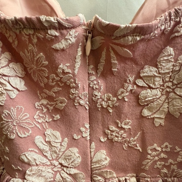 SHEIN Pink Floral Mini Bubble Dress Size 1X - Picture 4 of 6